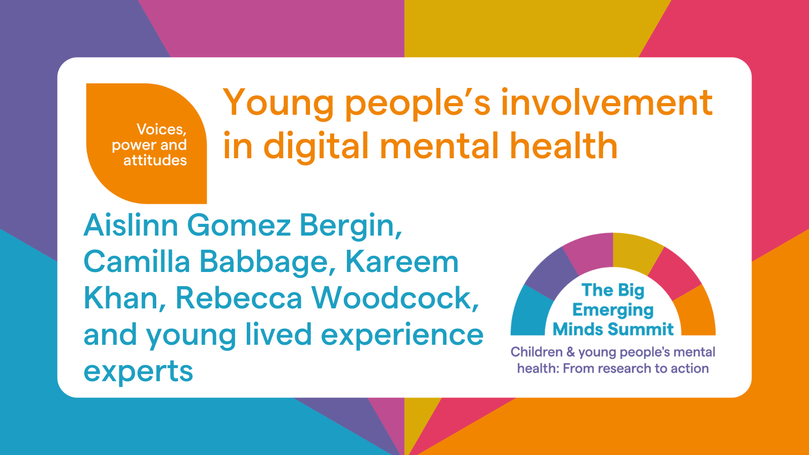 Young people's involvement in digital mental health