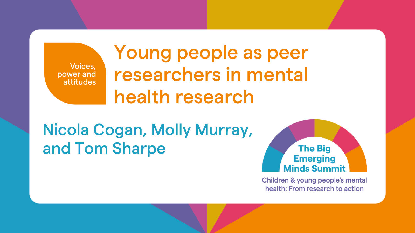Young people as peer researchers in mental health research